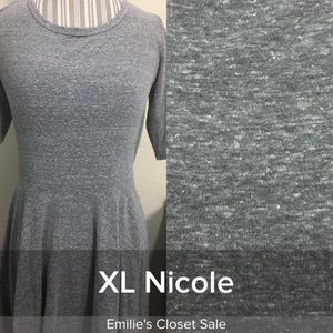 EUC LuLaRoe Nicole Dress